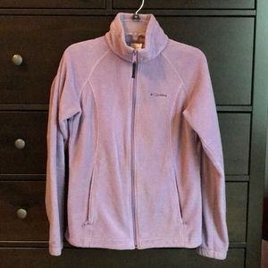 Columbia fleece zip jacket
